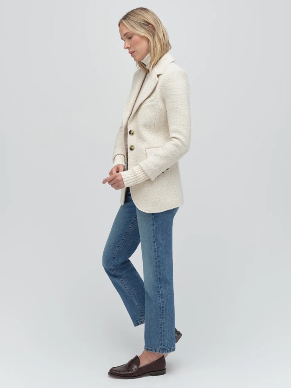 Favorite Daughter The City Layered Tweed Blazer - Picture 4 of 14